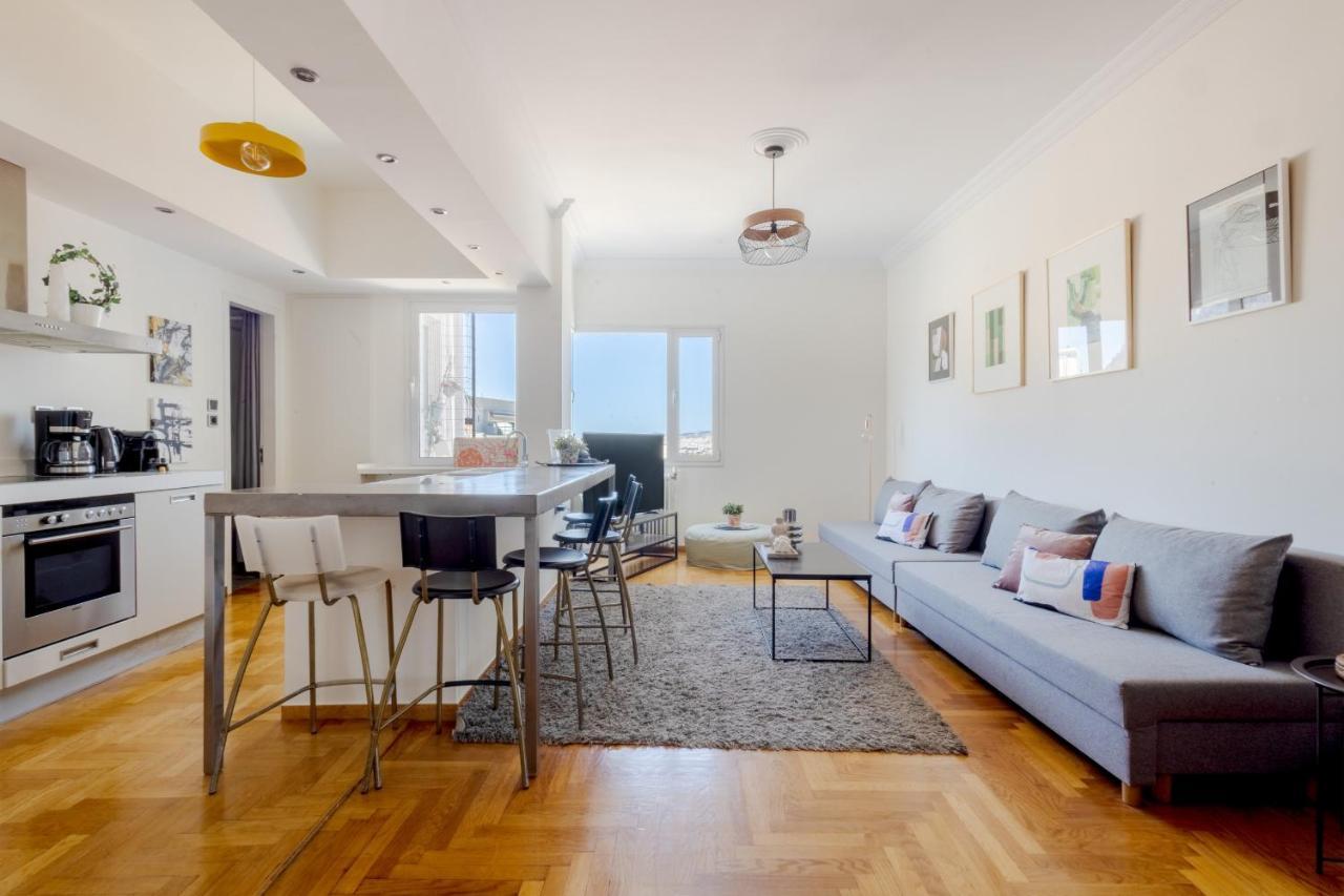 3 Bdr Apt Incredible Acropolis View เอเธนส์ ภายนอก รูปภาพ