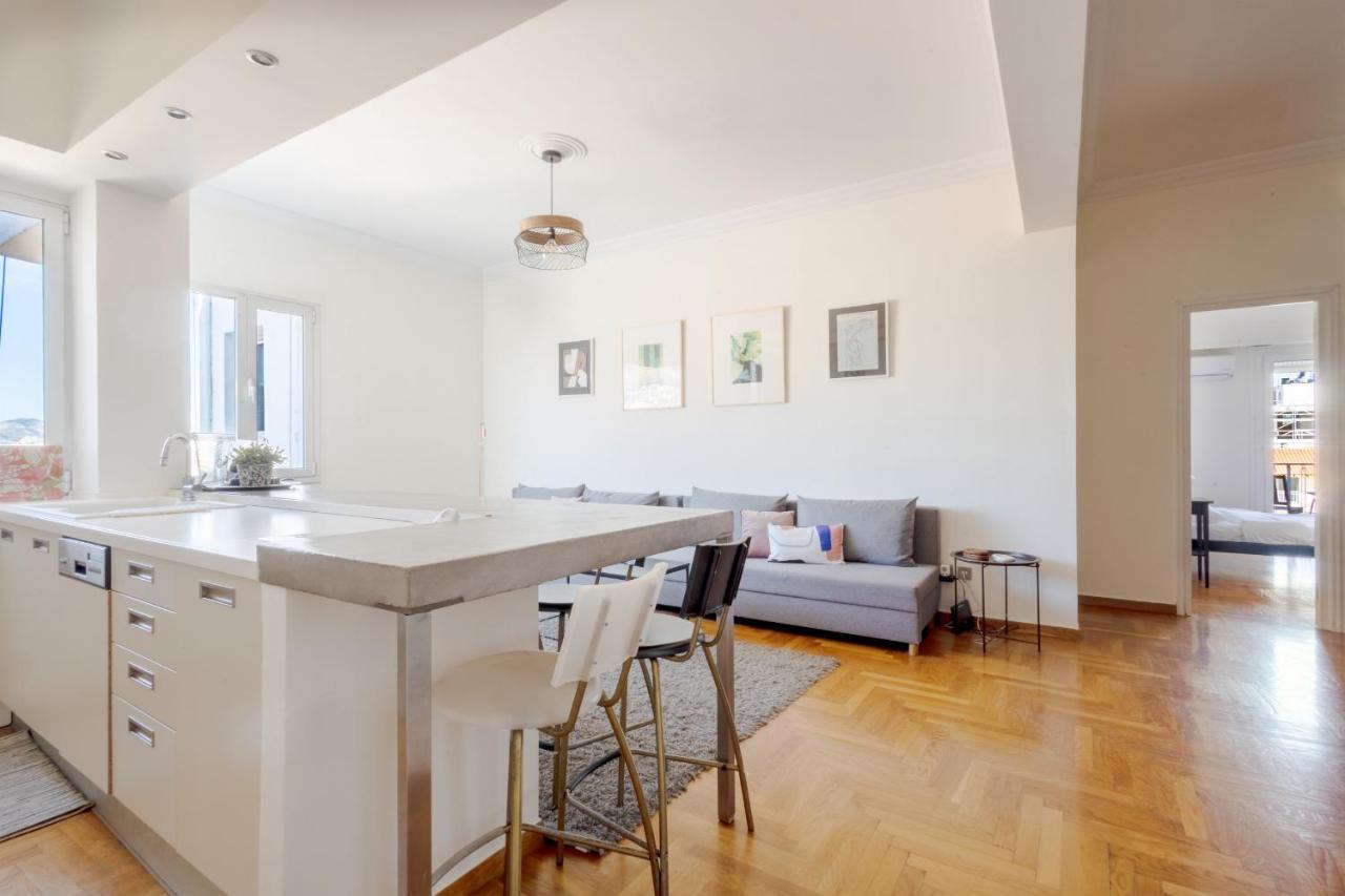 3 Bdr Apt Incredible Acropolis View เอเธนส์ ภายนอก รูปภาพ
