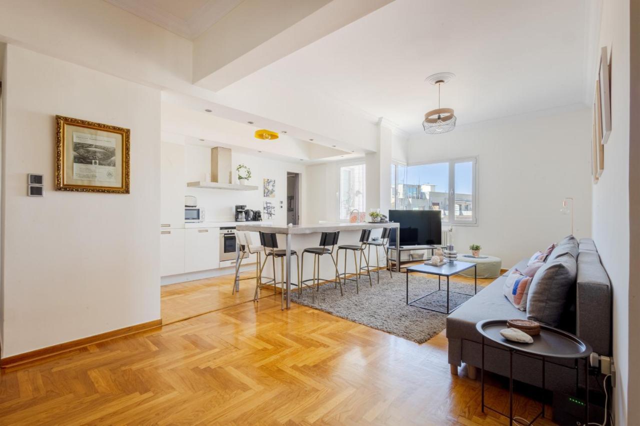 3 Bdr Apt Incredible Acropolis View เอเธนส์ ภายนอก รูปภาพ