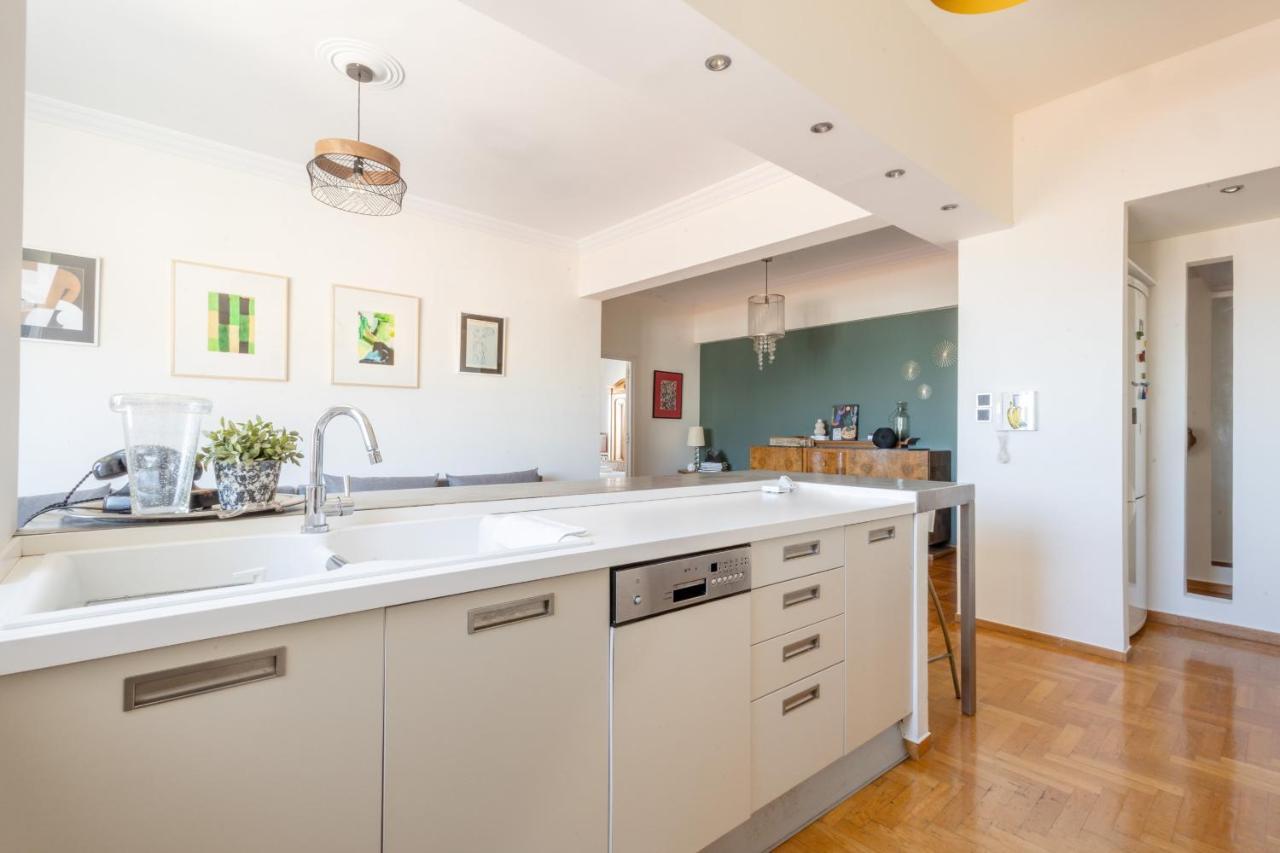 3 Bdr Apt Incredible Acropolis View เอเธนส์ ภายนอก รูปภาพ